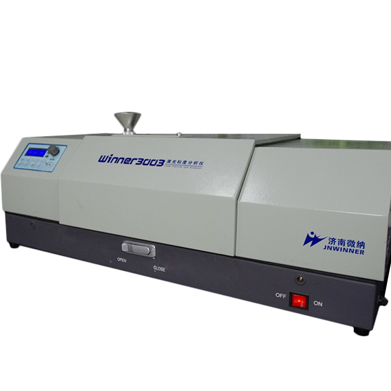 Application of dry laser particle size analyzer in cement detection